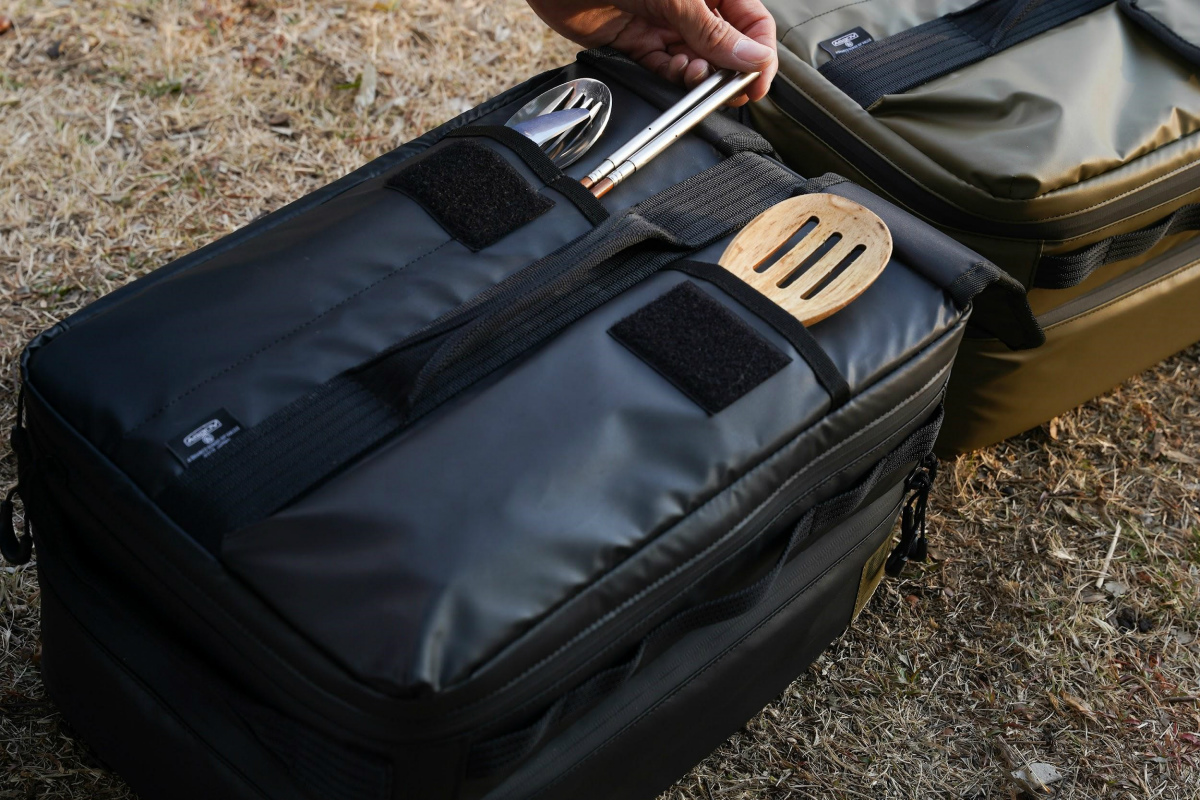 AS2OV アッソブNYLON POLYCARBONATE ALL IN DISH CASE KHAKI カーキ