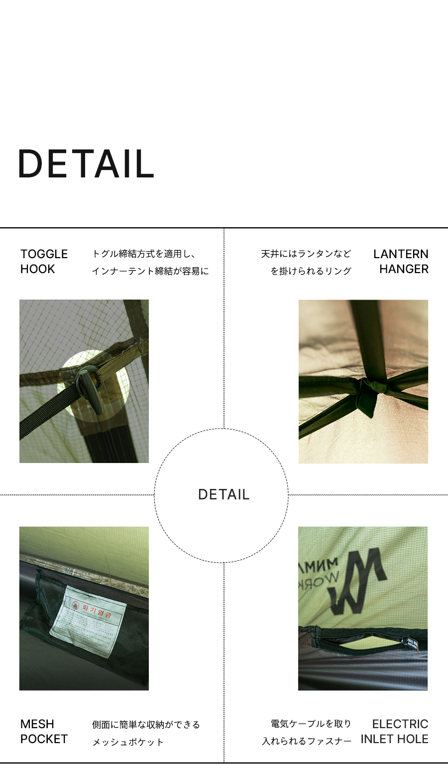 MINIMAL WORKS (ミニマルワークス)JACK SHELTER PLUS INNER TENT