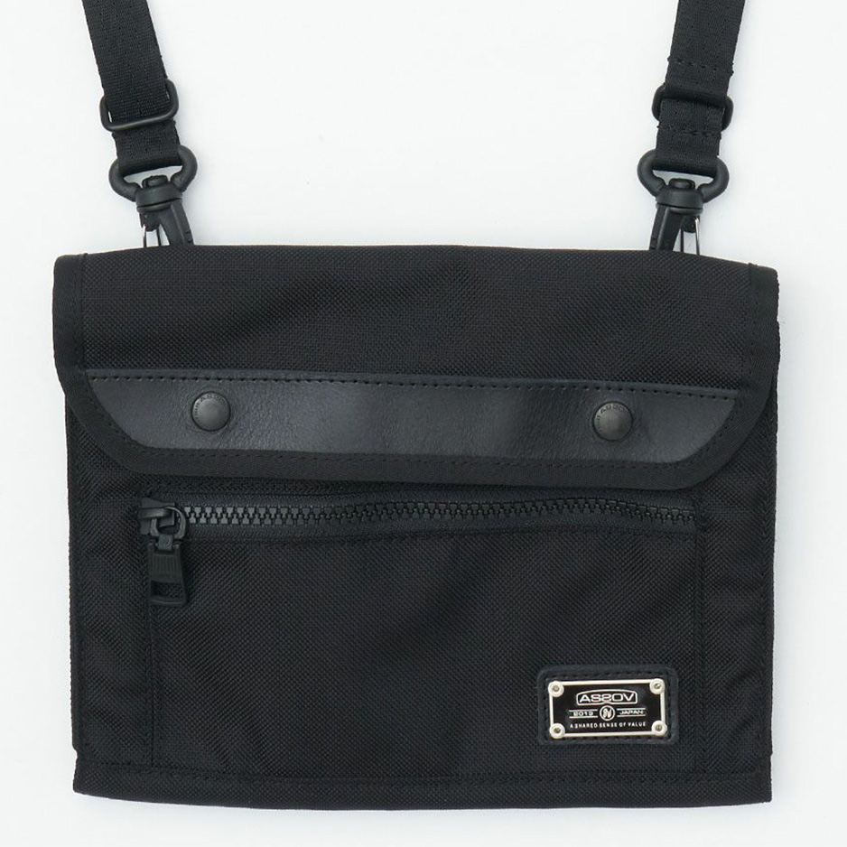AS2OV (アッソブ) EXCLUSIVE BALLISTIC NYLON WALLET SHOULDER