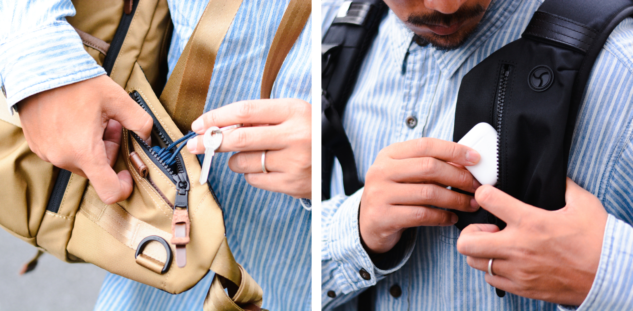 アウトドアバッグのイメージ画像