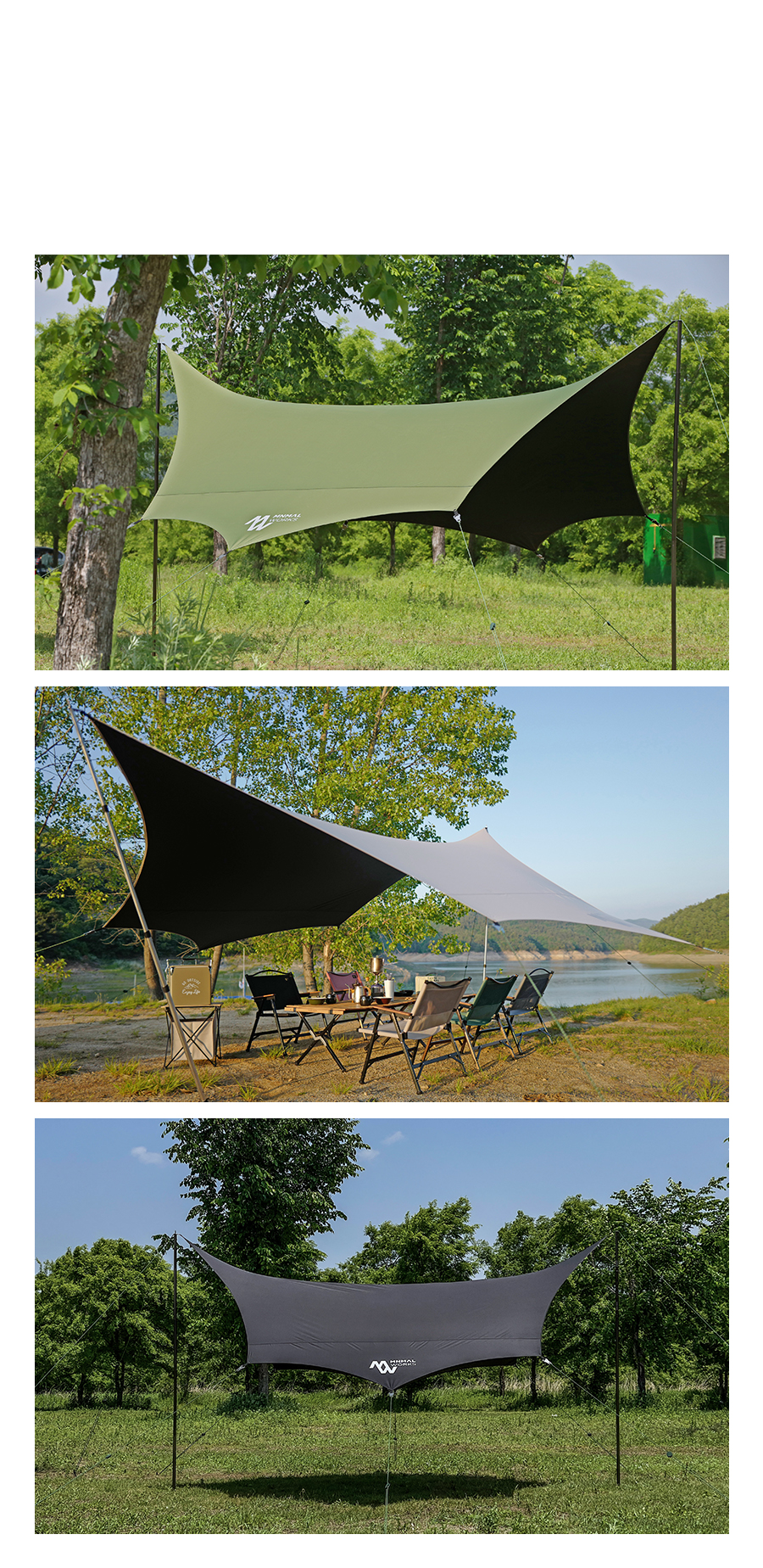 MINIMAL WORKS (ミニマルワークス) BLUEHOLE OCTA TARP ブルーホール