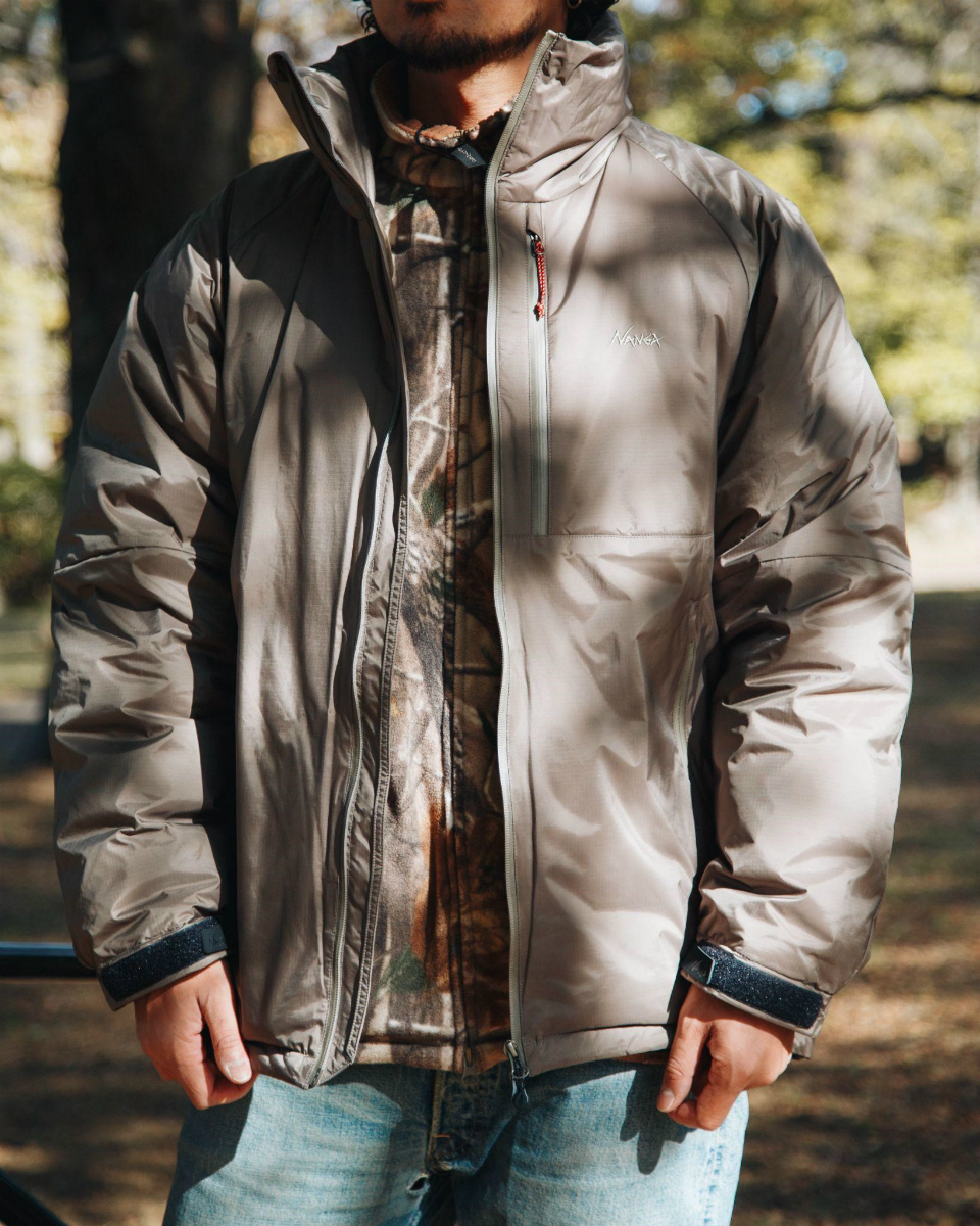 UNBY NANGA AURORA STAND COLLAR DOWN JACKET