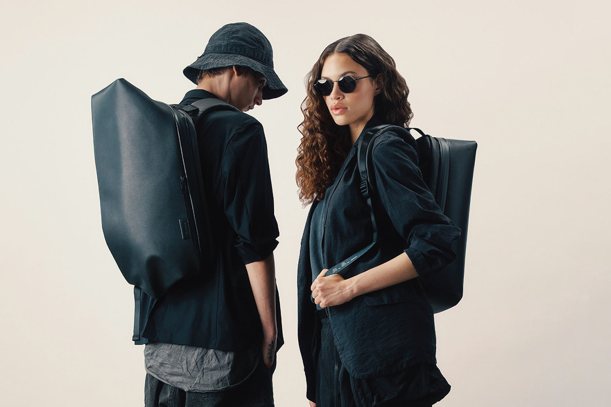 cote&ciel コートエシエルOBED SMOOTH BLACK ボストンバッグ | バッグ