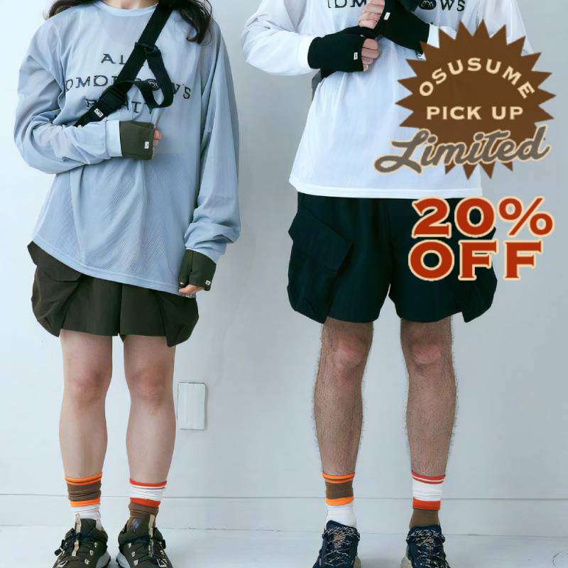 UNBY meanswhile FEATHER SMOOTH SNAP SH SHIRT 