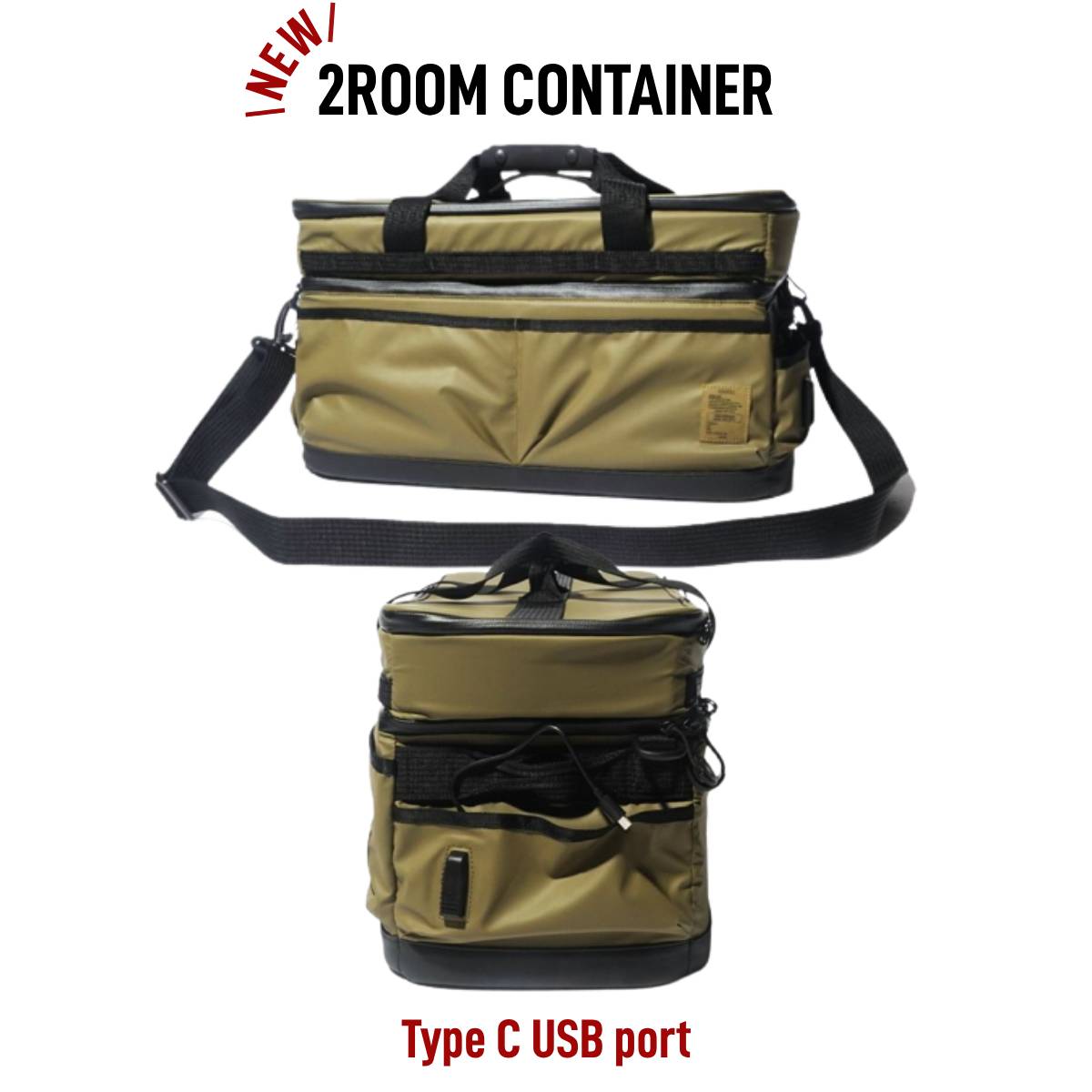 AS2OV キャンプ 2ルームコンテナ