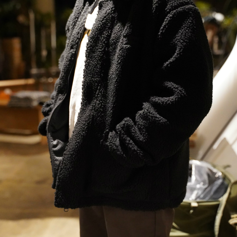 wild things FLUFFY BOA BLOUSON