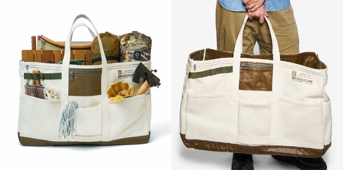 UNBY AS2OV アルバートン キャンバストートLサイズ