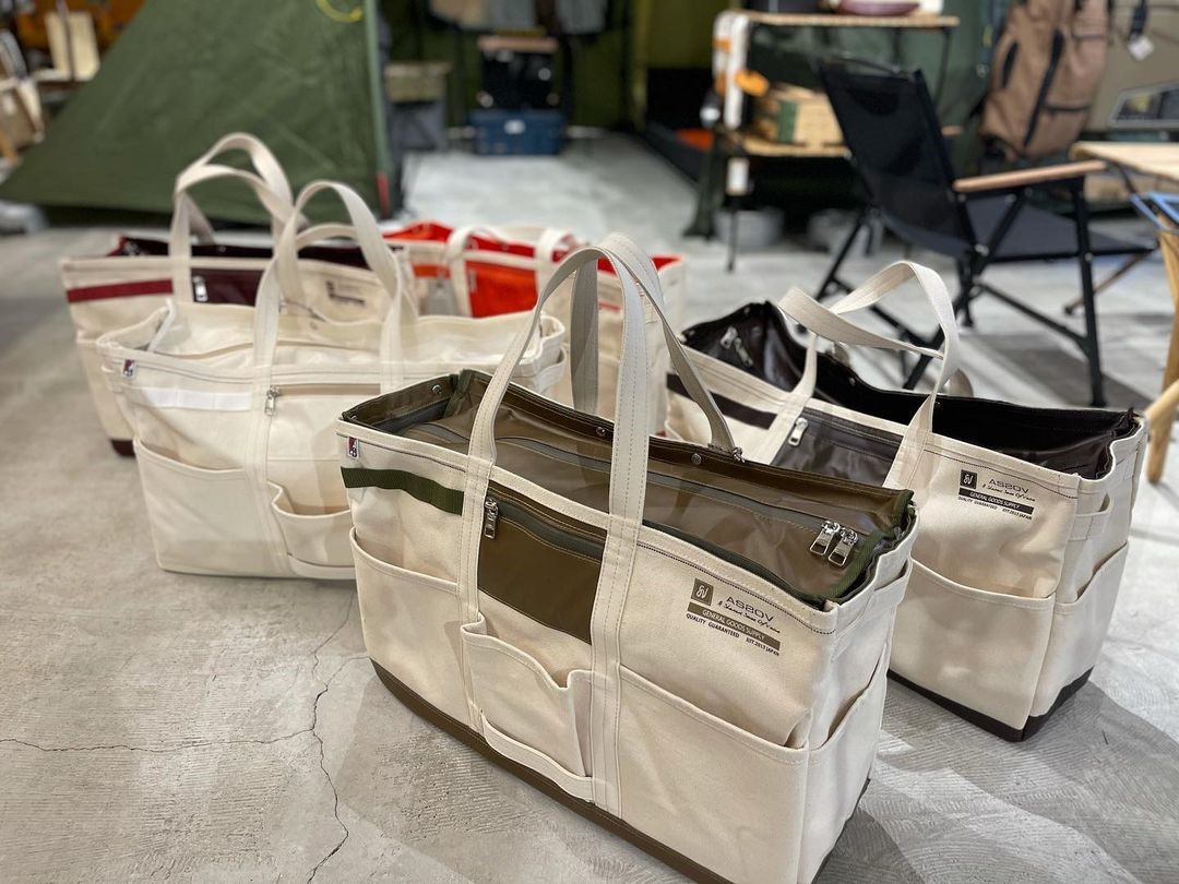 UNBY AS2OV アルバートン キャンバストートLサイズ