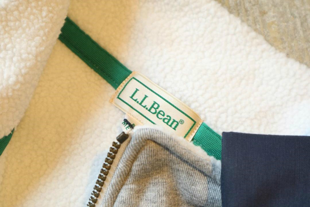 UNBY CAMP L.L.Bean winthrop halfzip sweat
