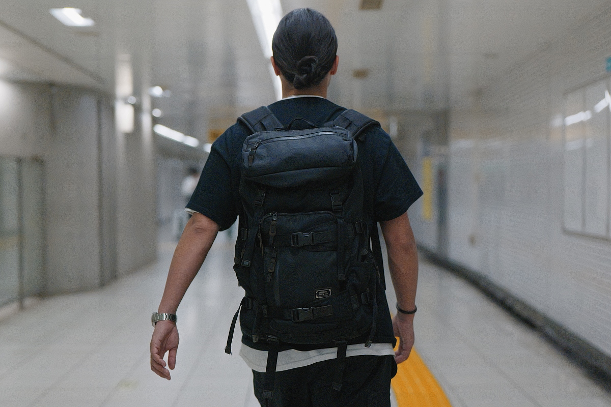 AS2OV DOBBY 305D BACK PACK BLACK 新生活 通勤 通学 大容量 バックパック リュック