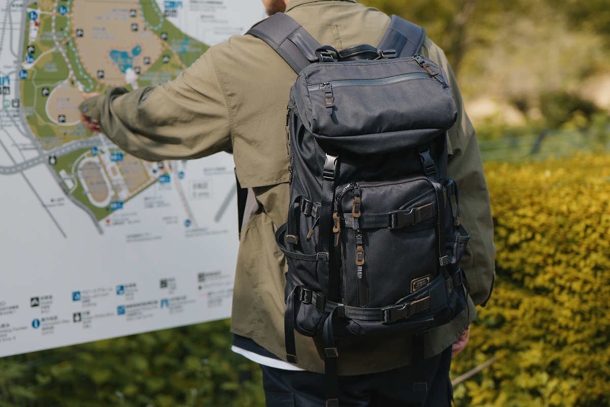 AS2OV DOBBY 305D BACK PACK BLACK 新生活 通勤 通学 大容量 バックパック リュック