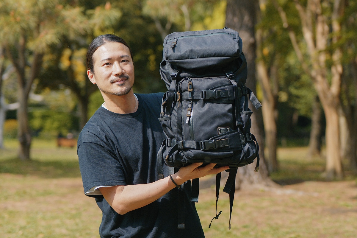 AS2OV DOBBY 305D BACK PACK BLACK 新生活 通勤 通学 大容量 バックパック リュック