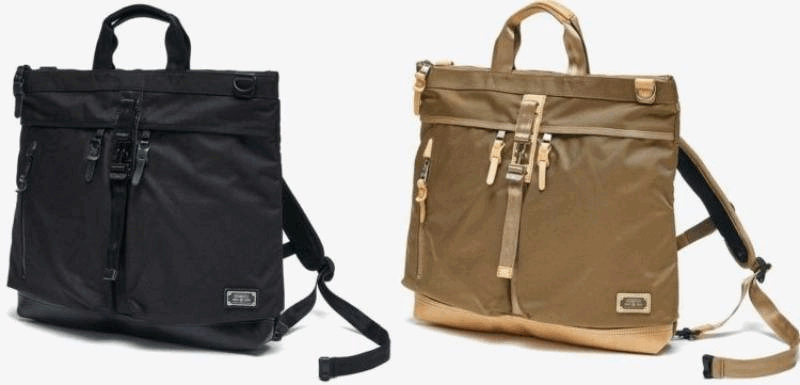 EXCLUSIVE BALLISTIC NYLON 3WAY HELMET BACKPACK