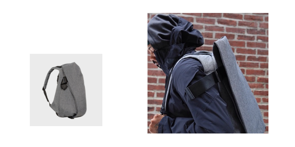 cote&ciel コートエシエル ODER-SPREE Mimas Black メッセンジャー