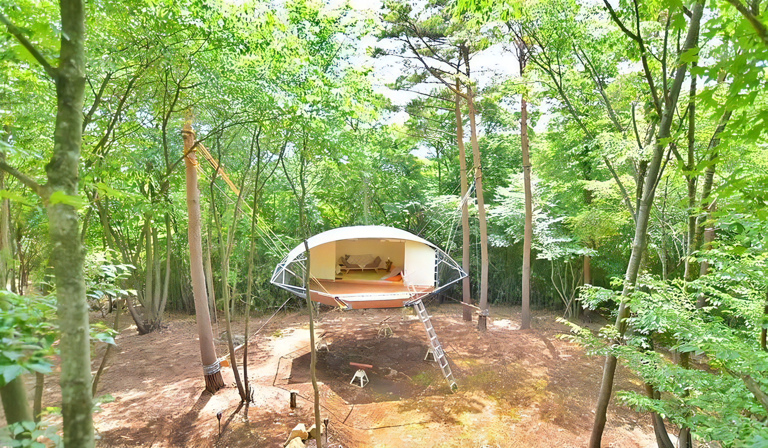 ist -Dom'up camp village 那須高原