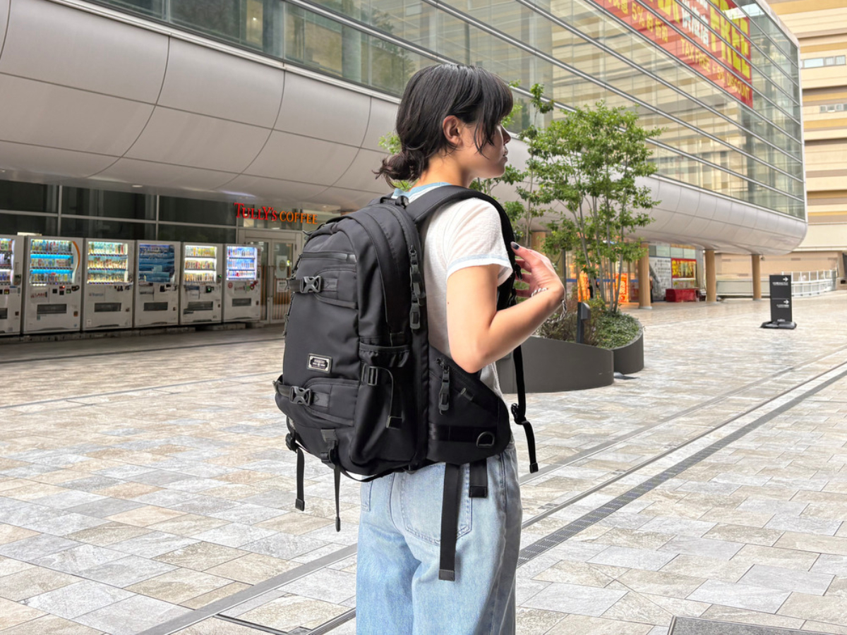 AS2OV CORDURA DOBBY 305D DAY PACK BLACK 使ってみた バックパック リュック