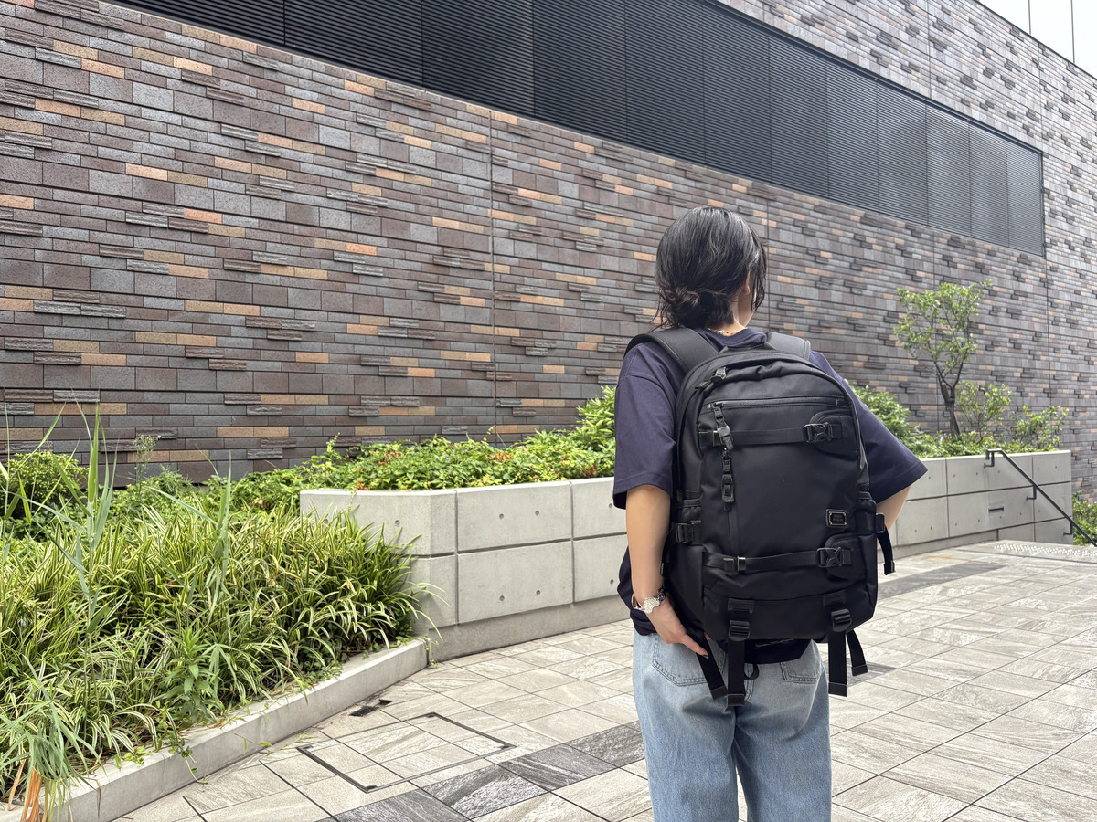 AS2OV CORDURA DOBBY 305D DAY PACK BLACK 使ってみた バックパック リュック