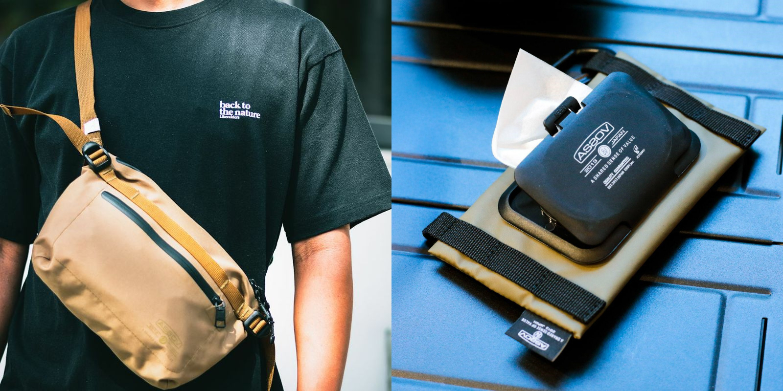 AS2OV WATER PROOF CORDURA 305D FANNY PACK