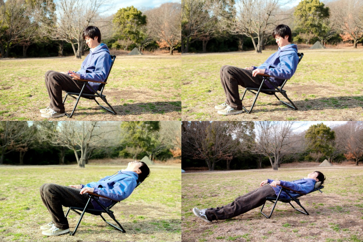 UNBY AS2OV HIGH BACK RECLINING LOW ROVER CHAIR