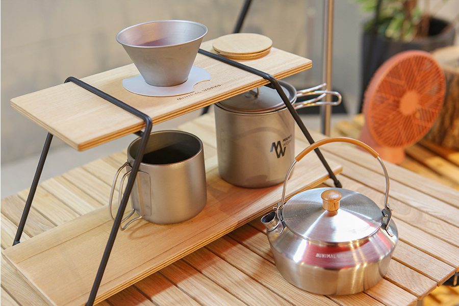 ミニマルワークス　ケトル　(キャンプ用品) ミニマルワークス ケトル ボーグル 1L MINIMAL WORKS KETTLE BOOGLE