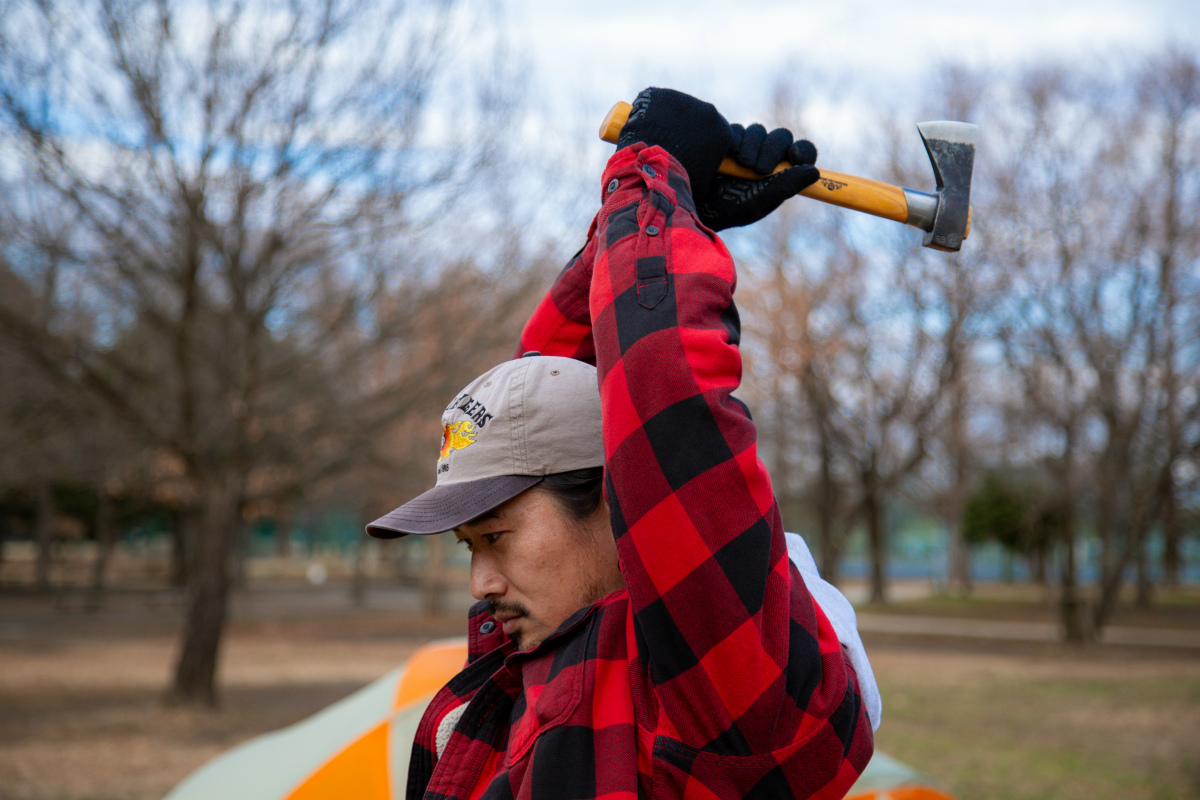 UNBY アウトドア 薪割り