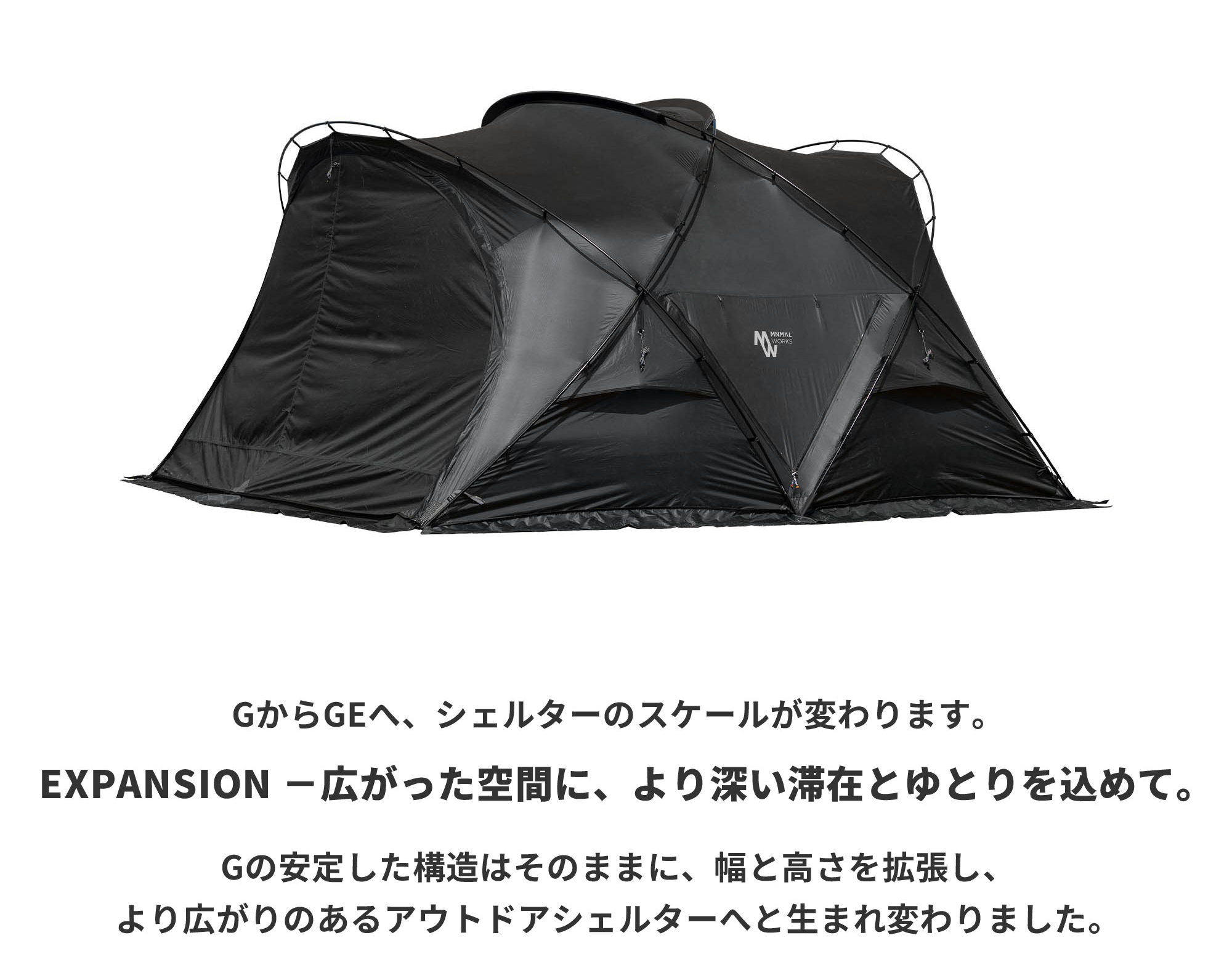 MINIMAL WORKS SHELTER GE