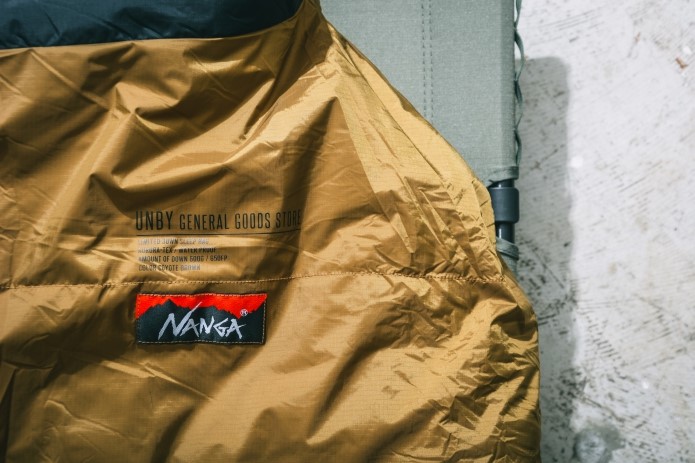 NANGA × UNBY 22FW別注 ナンガ AURORA DOWN オーロラダウン SLEEPING BAG
