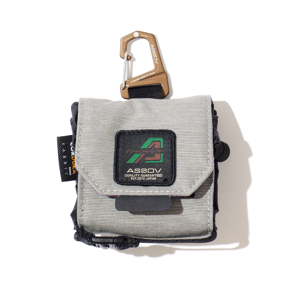 AS2OV WATER PROOF CORDURA 305D ROUND ZIP BACKPACK