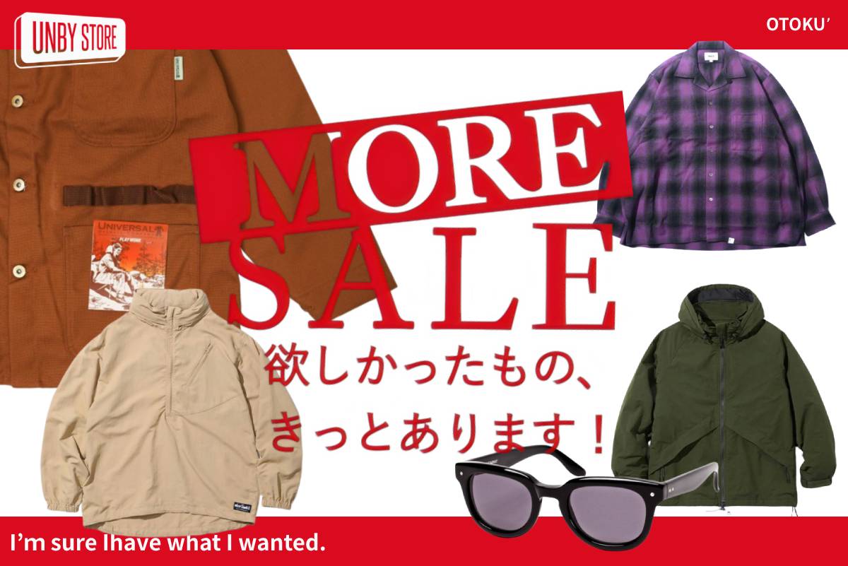UNBY SALE セール CAMP キャンプ アパレル