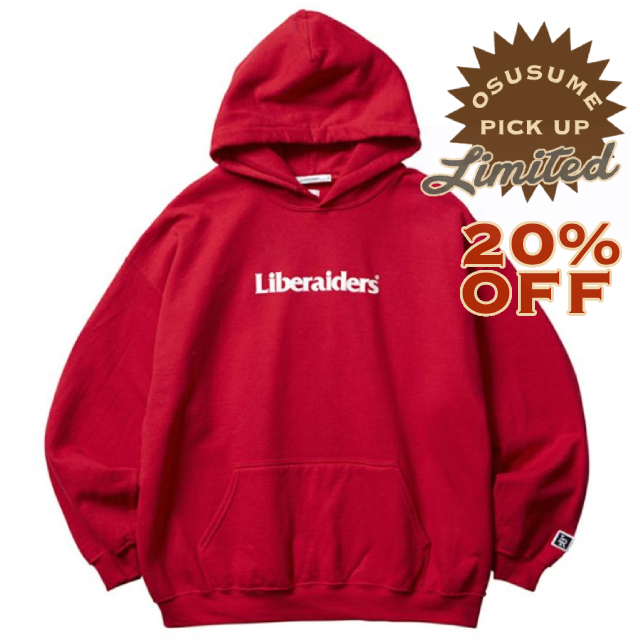 UNBY 【Liberaiders】OG LOGO HOODIE 