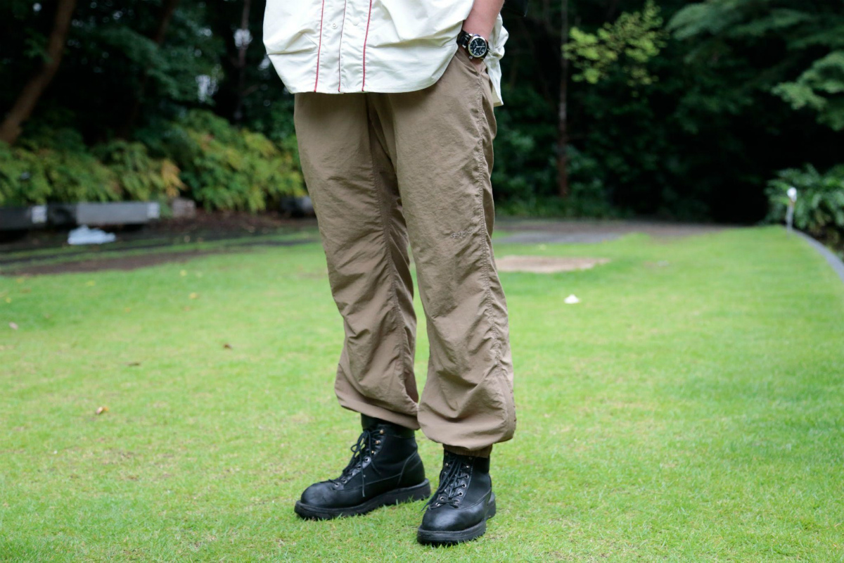 UNBY GRAMICCI NYLON PACKBLE TRACK PANT