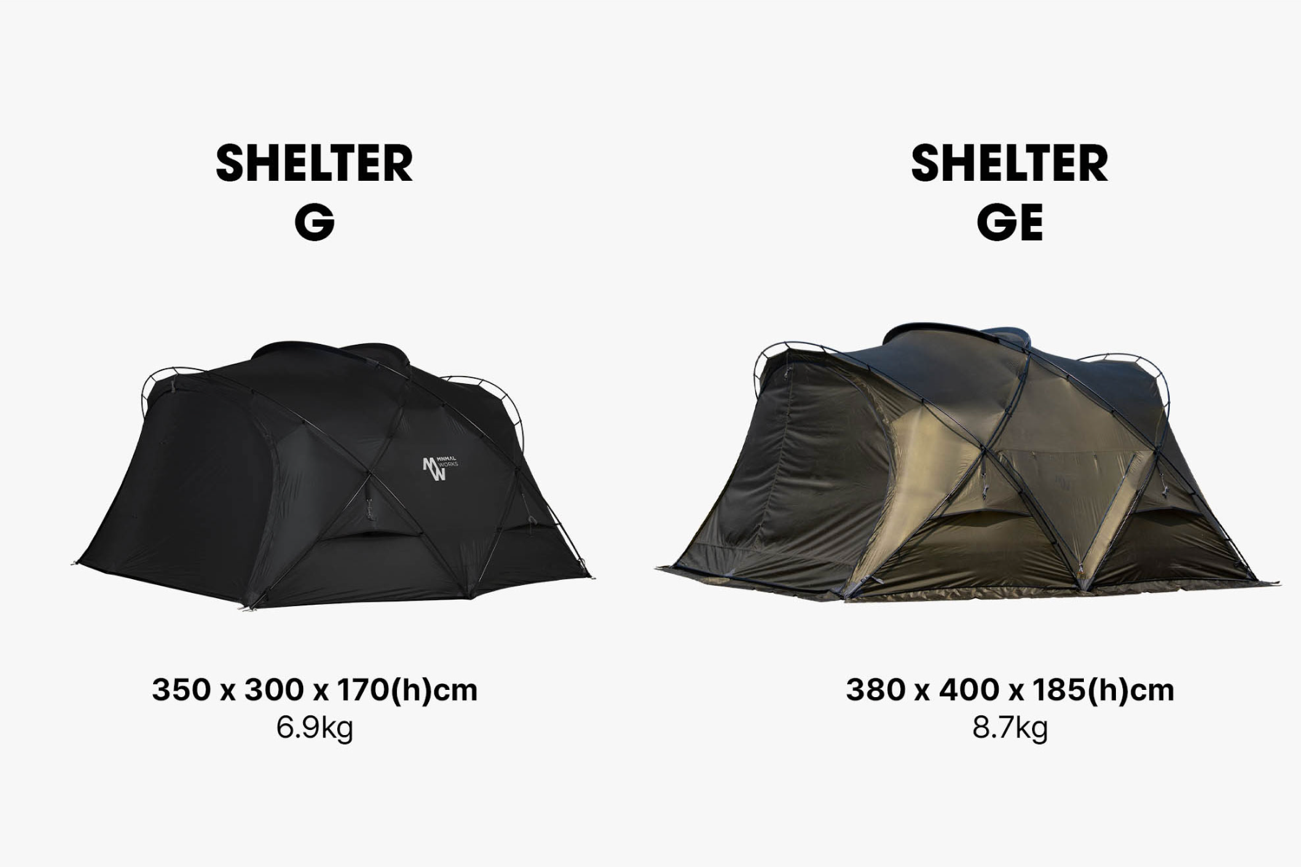 UNBY MINIMAL WORKS ミニマルワークス シェルター SHELTER G SHELTER GE