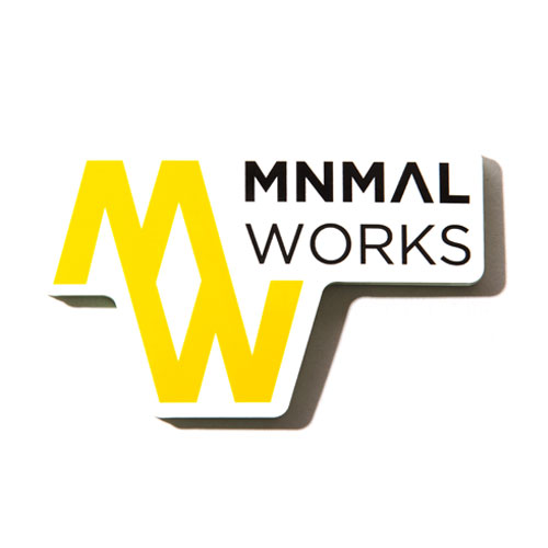 MINIMAL WORKSステッカー