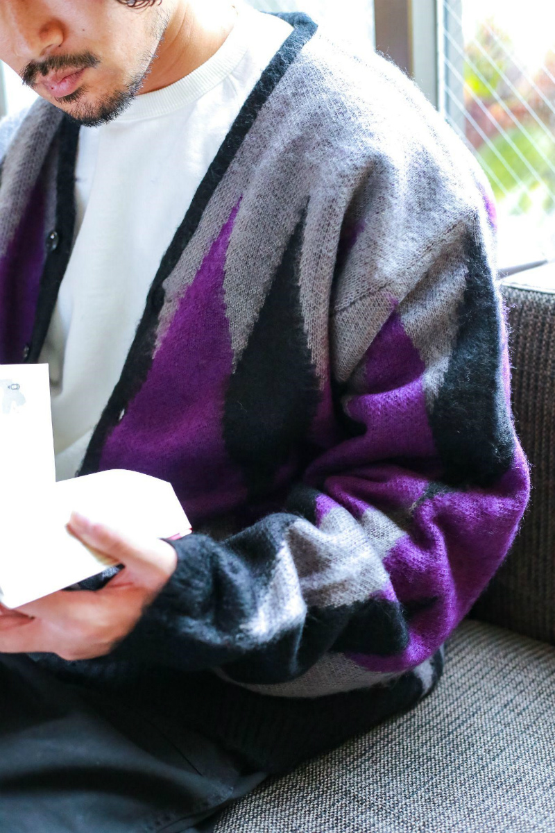 UNBY TownCraft Vintage Pattern Cardigan