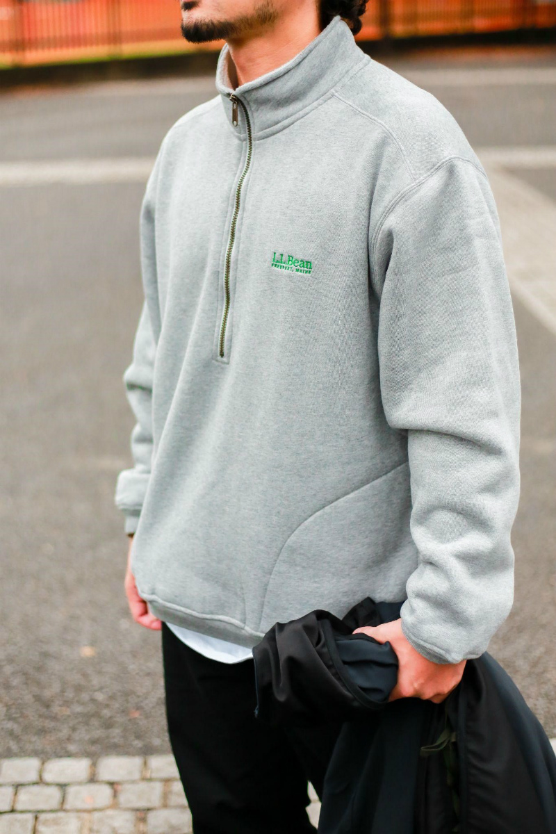 UNBY L.L.Bean Withrop halfzip sweatshirt