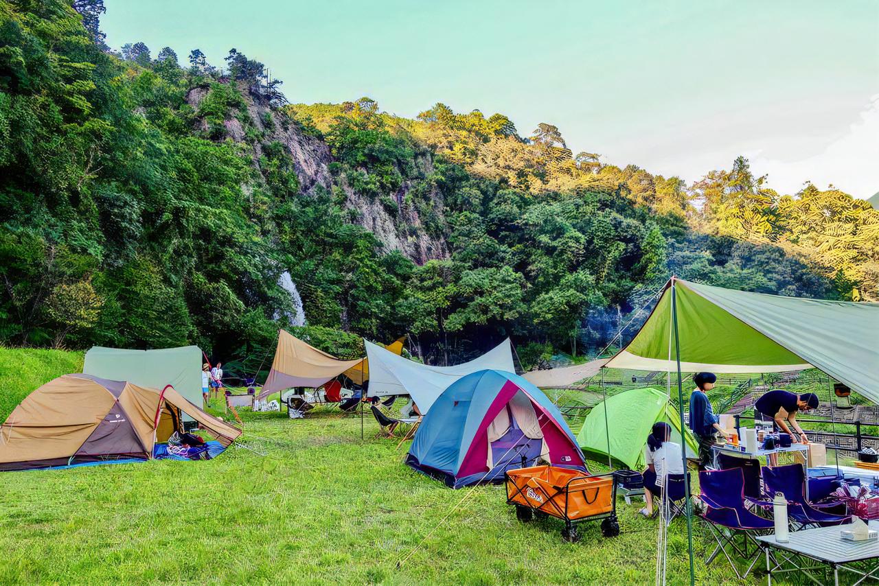 飛雪の滝キャンプ場