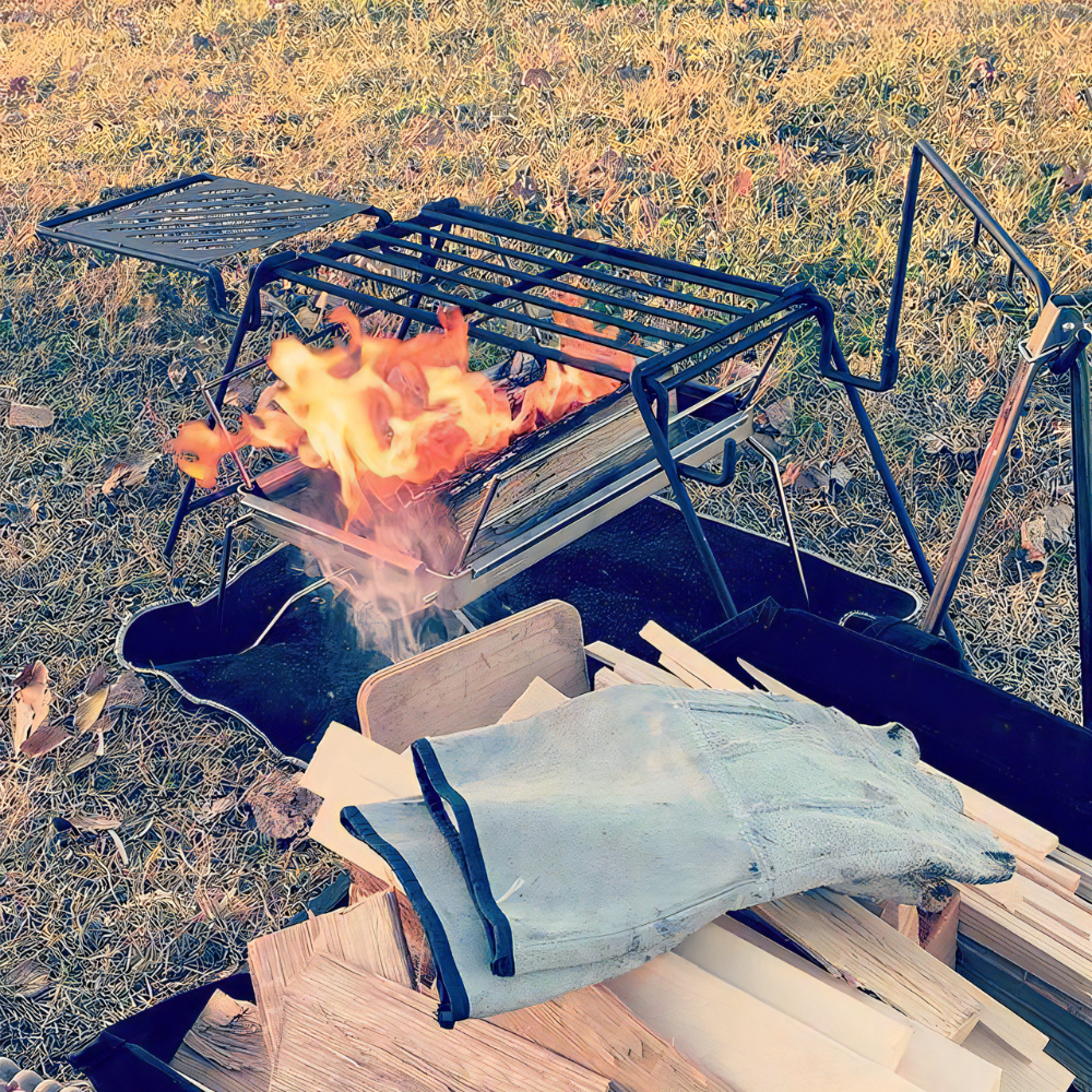 BELMONT アイアン焚火スタンド