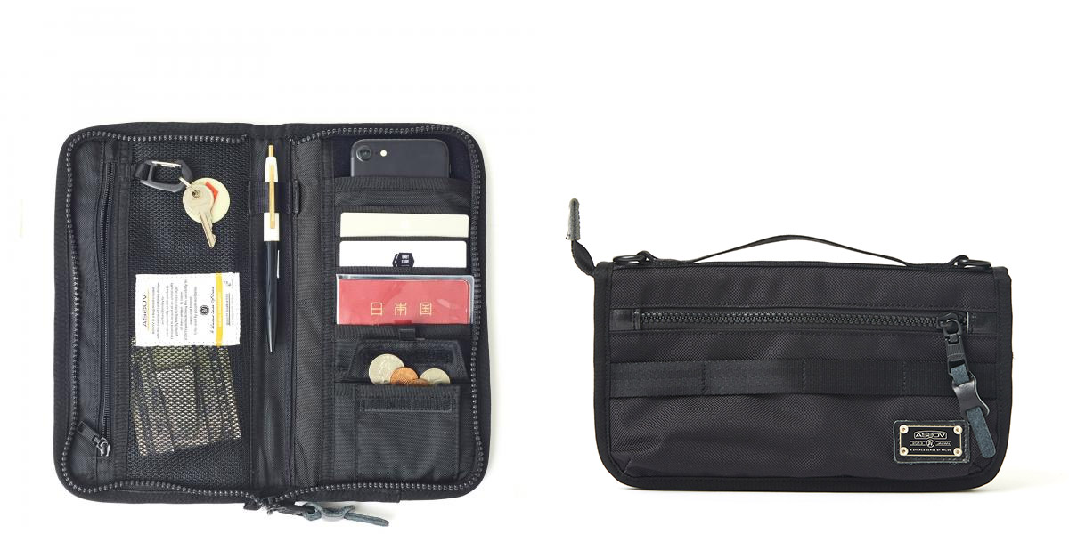 EXCLUSIVE BALLISTIC NYLON TRAVEL POUCH