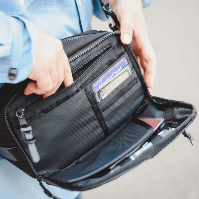 EXCLUSIVE BALLISTIC NYLON MINI SHOULDER