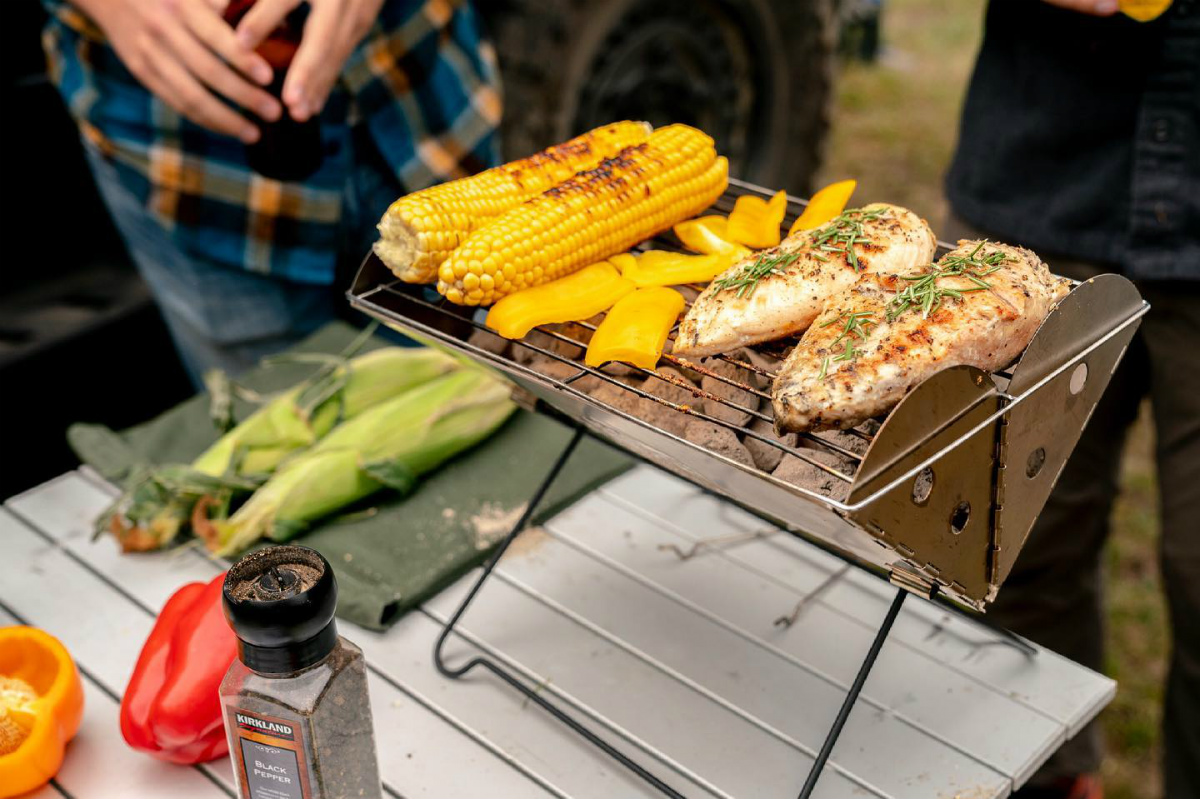 UCO フラットパックポータブル グリル＆ファイヤーピット