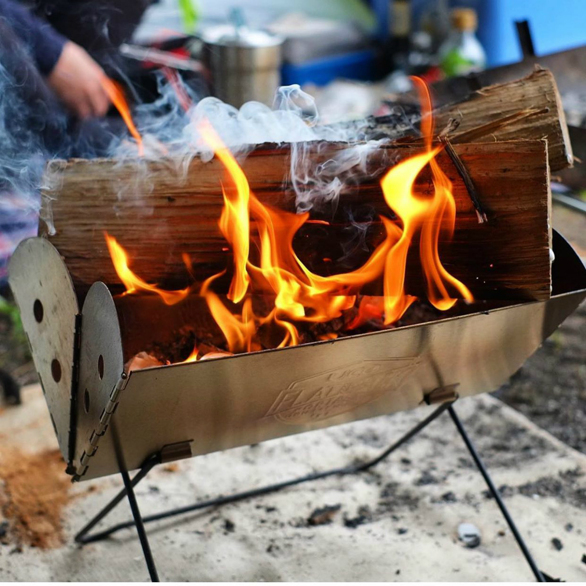 UCO フラットパックポータブル グリル＆ファイヤーピット