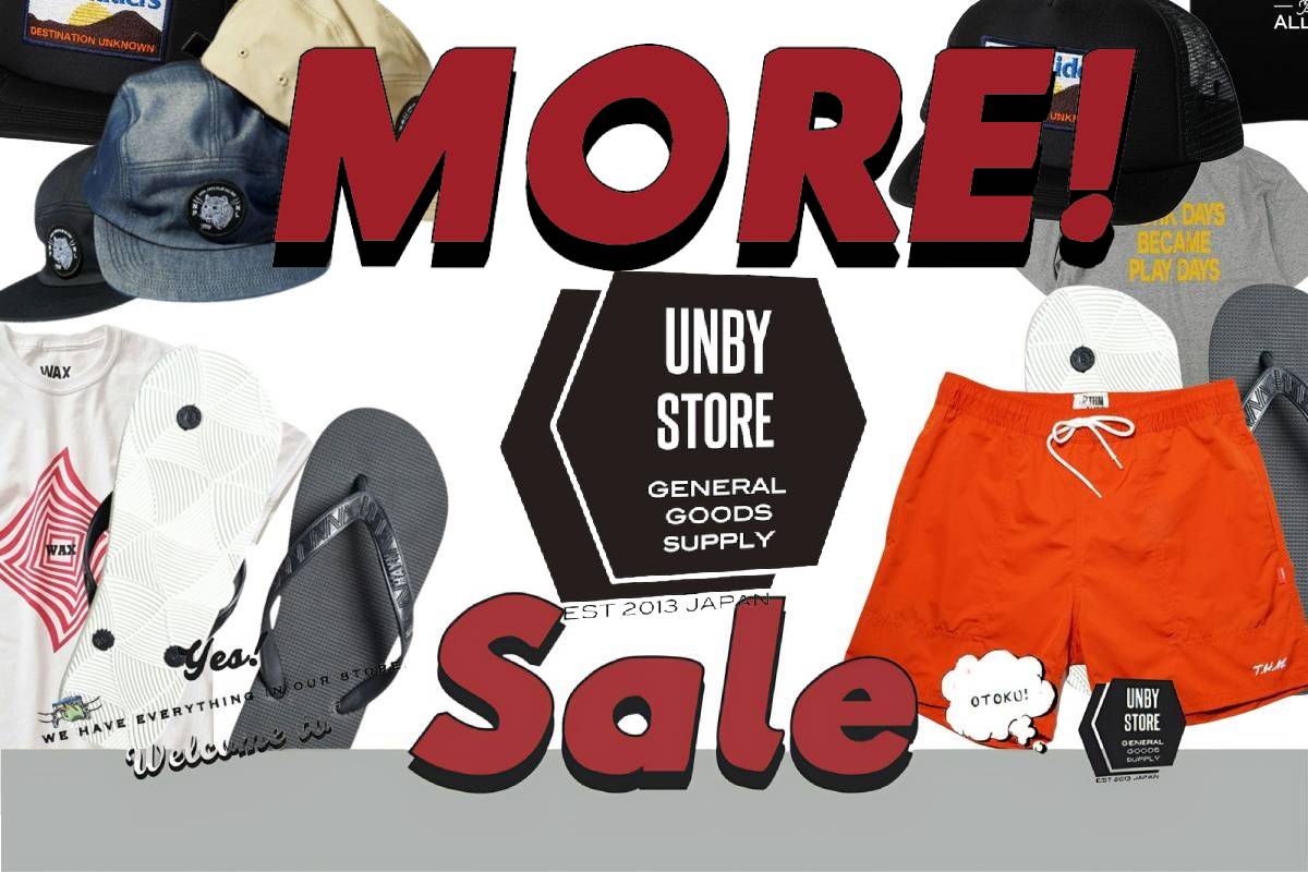 UNBYアパレルセール22SS