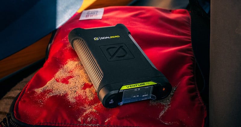GOAL ZERO ゴールゼロ Venture 75 Power Bank 耐水・耐衝撃 大容量