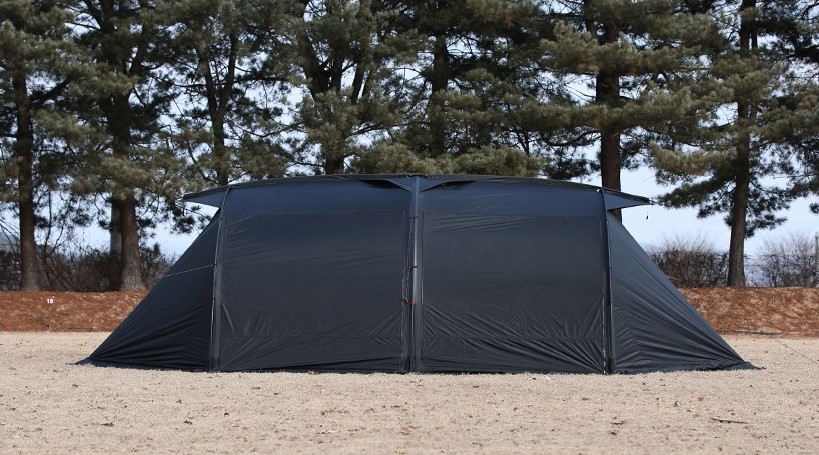 UNBY CAMP キャンプ MINIMALWORKS V HOUSE L BLACK