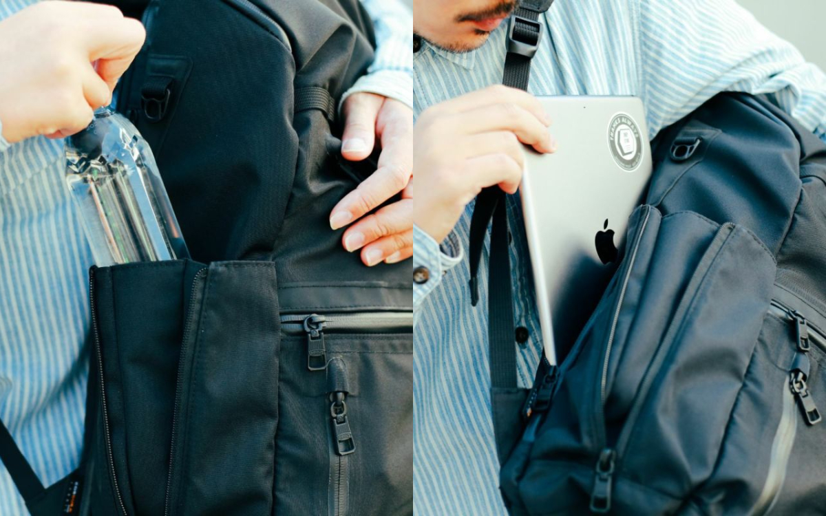 AS2OV WATER PROOF CORDURA 305D ROUND ZIP BACKPACK