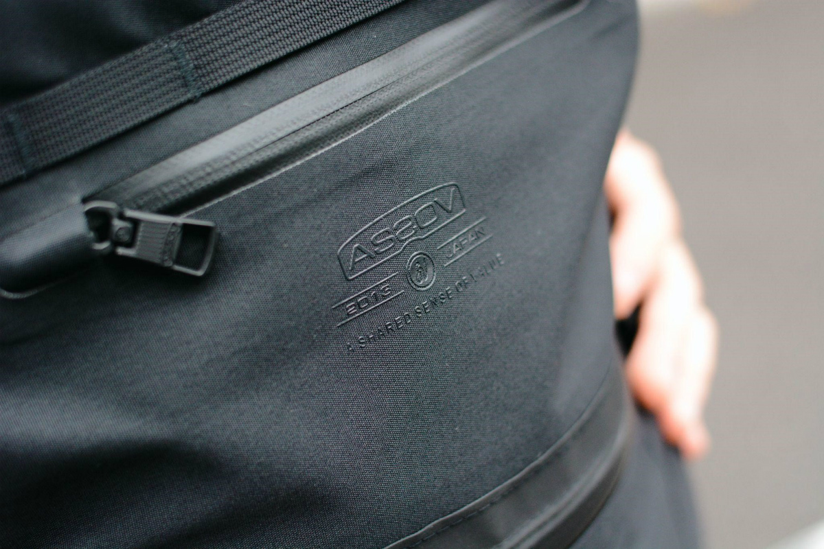 AS2OV WATER PROOF CORDURA 305D ROUND ZIP BACKPACK