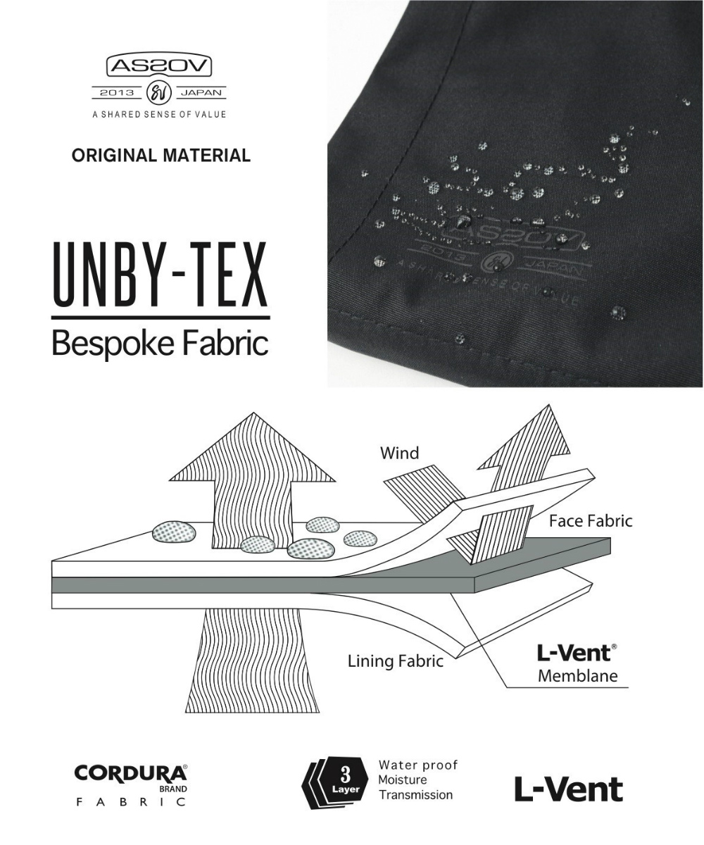 AS2OV WATER PROOF CORDURA 305D ROUND ZIP BACKPACK