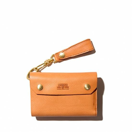 AS2OV (アッソブ) OILED SHRINK LEATHER SHORT WALLET / 折財布