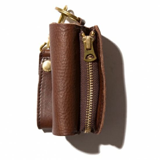 AS2OV (アッソブ) OILED SHRINK LEATHER KEY CASE / キーケース