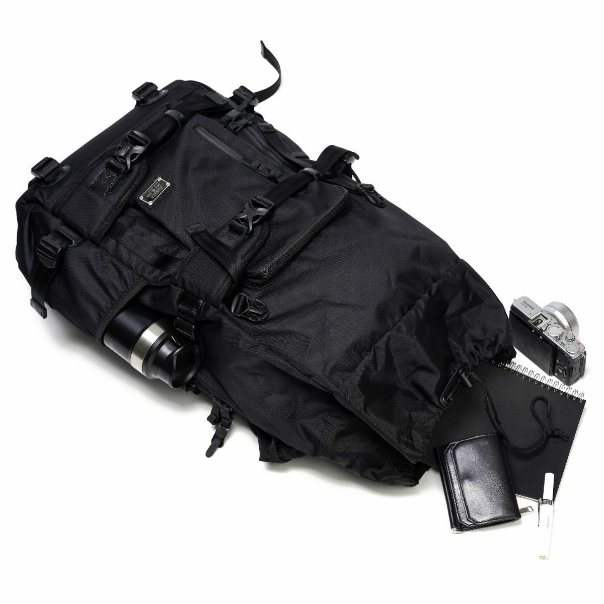 AS2OV CORDURA DOBBY 305D BACK PACK BLACK / バックパック リュック